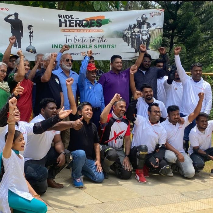 Hero Motocorp Bikers at MAGMT