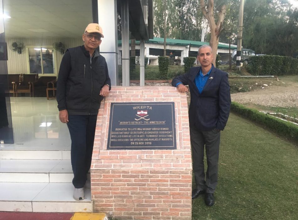 Honour in Nagrota Cantonment
